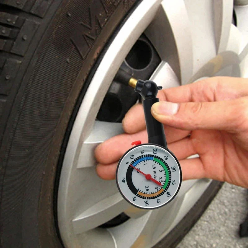 Tyre Pressure Gauge - سيارة قياس ضغط الإطارات مؤشر الانكماش