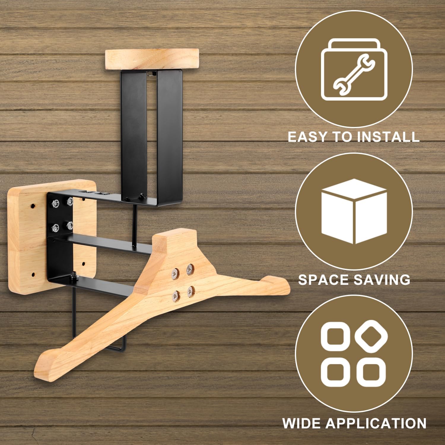 Motorcycle Gear Wall Mount - ​ حامل خوذة الدراجات النارية، حامل