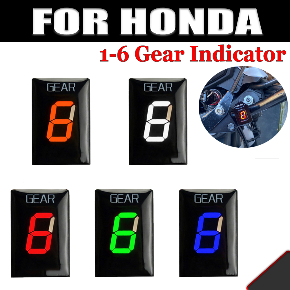 Motorcycle Gear Display - لهوندا CBR600F CBR1000R CBR300R CB500F CB600F