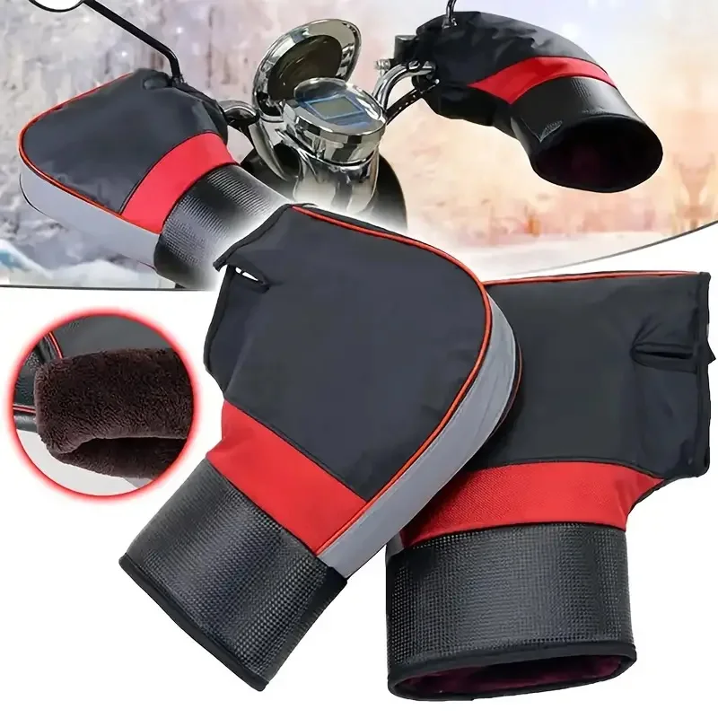 Motorcycle Gear For Winter - دراجة نارية المقود يفشل سميكة الدافئة