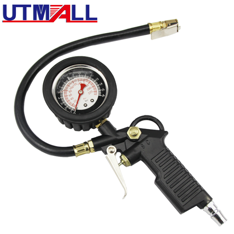 Tyre Pressure Gauge - المهنية الهواء الإطارات الضغط نافخة مقياس