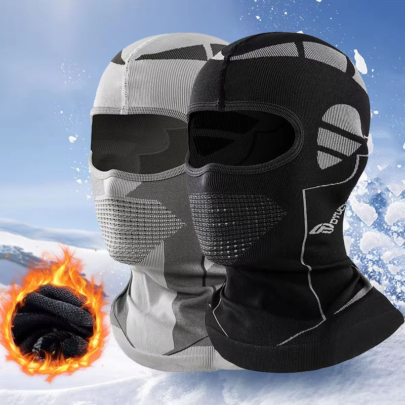 Motorcycle Gear For Winter - غطاء وجه بالاكلافا للدراجات النارية قابل