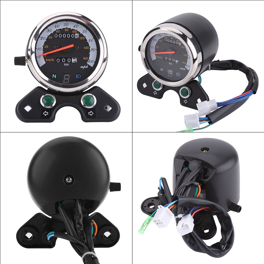 موٹر سائیکل سپیڈومیٹر سپیڈو می - مراجعة Motorcycle Gear Display وسعره
