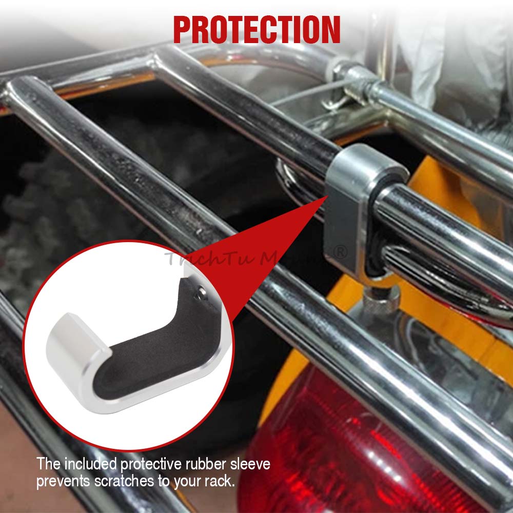 حامل أمتعة للدراجات النارية مع - مراجعة Motorcycle Gear Wall Mount وسعره