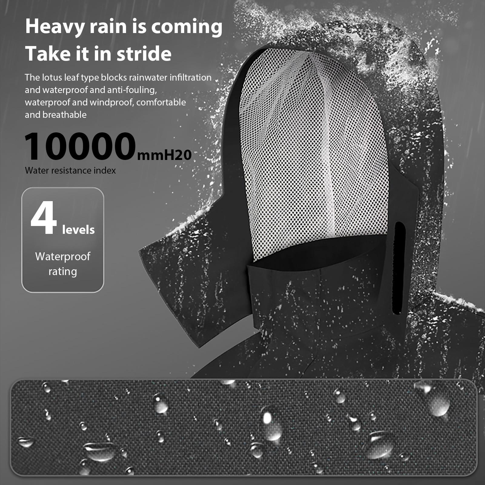بدلات مطر مقاومة للماء للرجال، - مراجعة Motorcycle Gear Rain وسعره