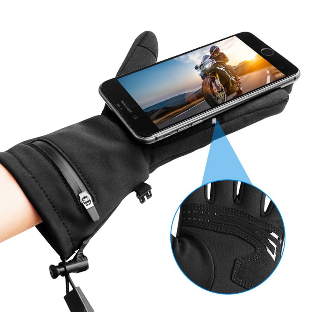 سنو دير S18 الشتاء قفازات ساخن - مراجعة Motorcycle Gear For Winter وسعره