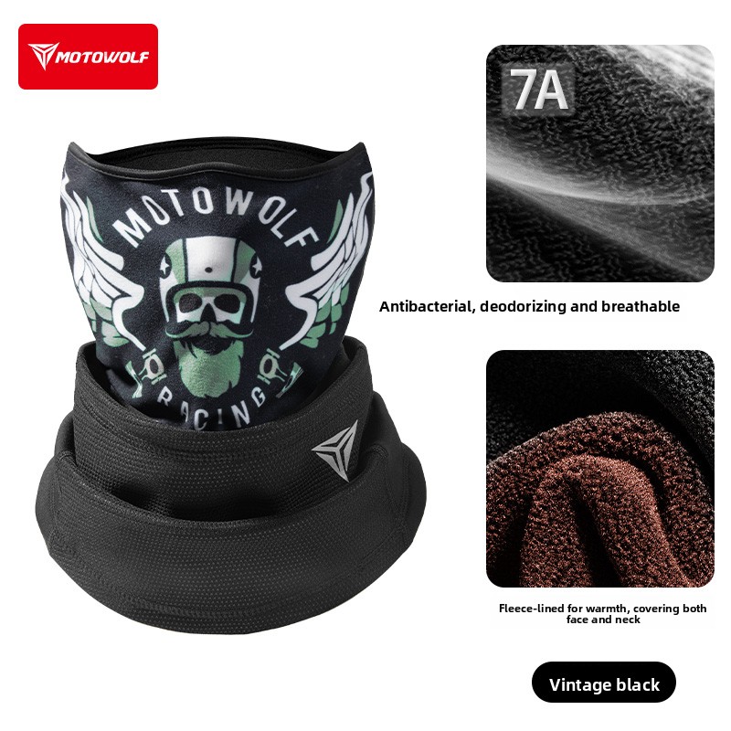 Motowolf شتاء دافئ بالاكلافا ا - مراجعة Motorcycle Gear For Winter وسعره