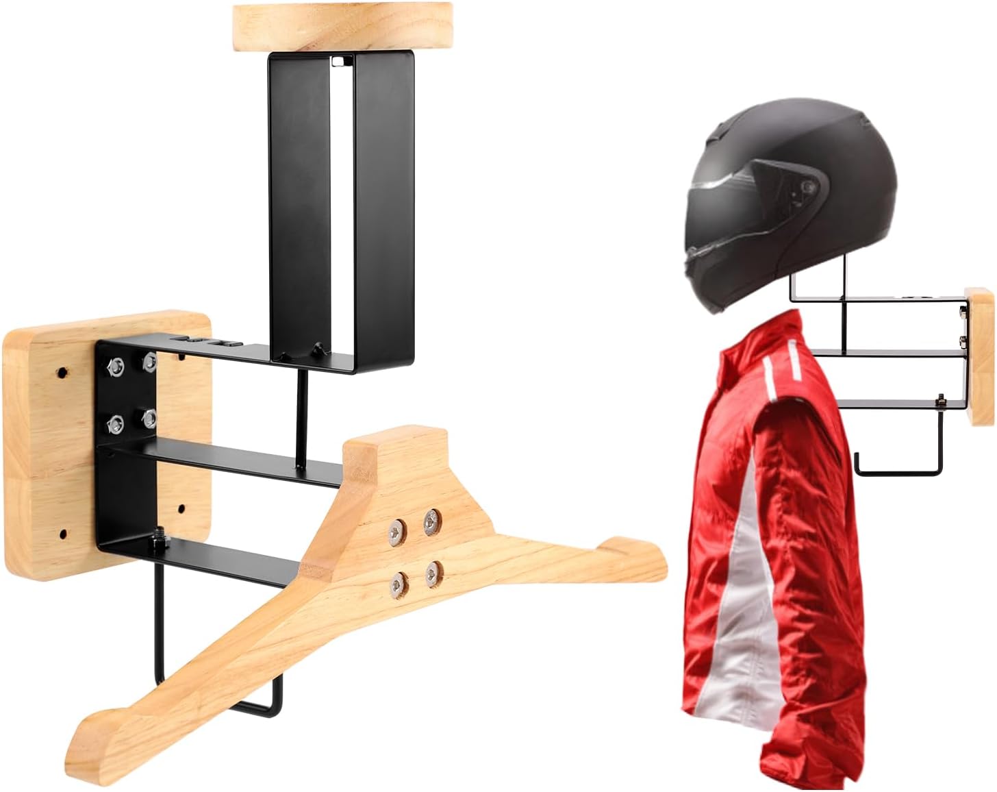 ​ حامل خوذة الدراجات النارية،  - مراجعة Motorcycle Gear Wall Mount وسعره