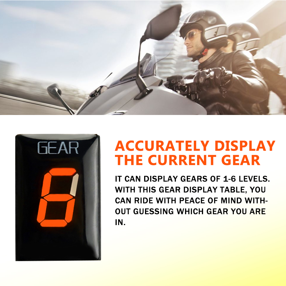 مؤشر عرض معدات الدرجات النارية - مراجعة Motorcycle Gear Display وسعره