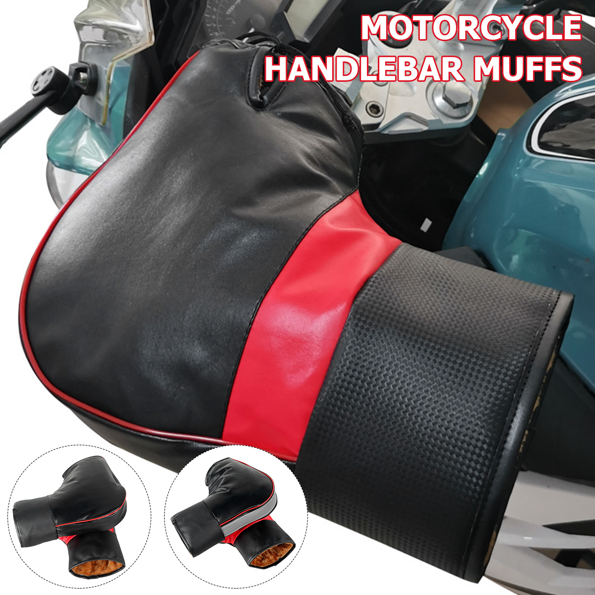 غطاء واقي لمقود الدراجات النار - مراجعة Motorcycle Gear For Winter وسعره