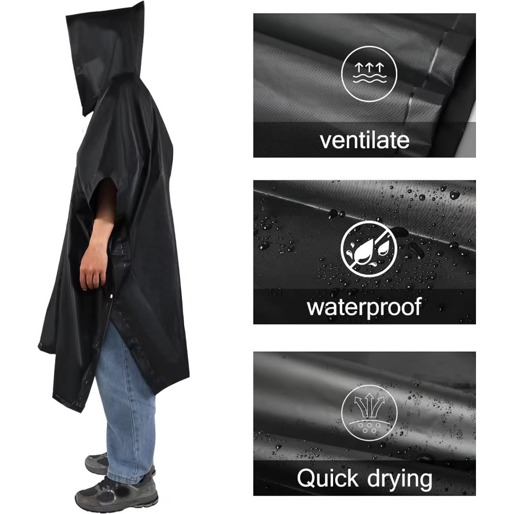 معطف واقٍ من المطر 3 في 1 مقاو - مراجعة Motorcycle Gear Rain وسعره