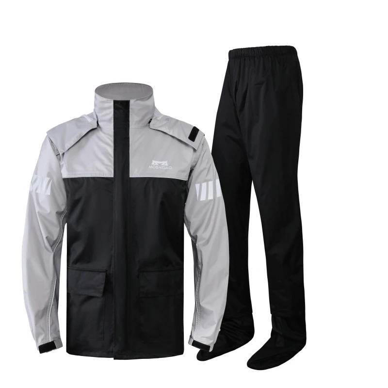 بدلة مطر للدراجات النارية من M - مراجعة Motorcycle Gear Rain وسعره