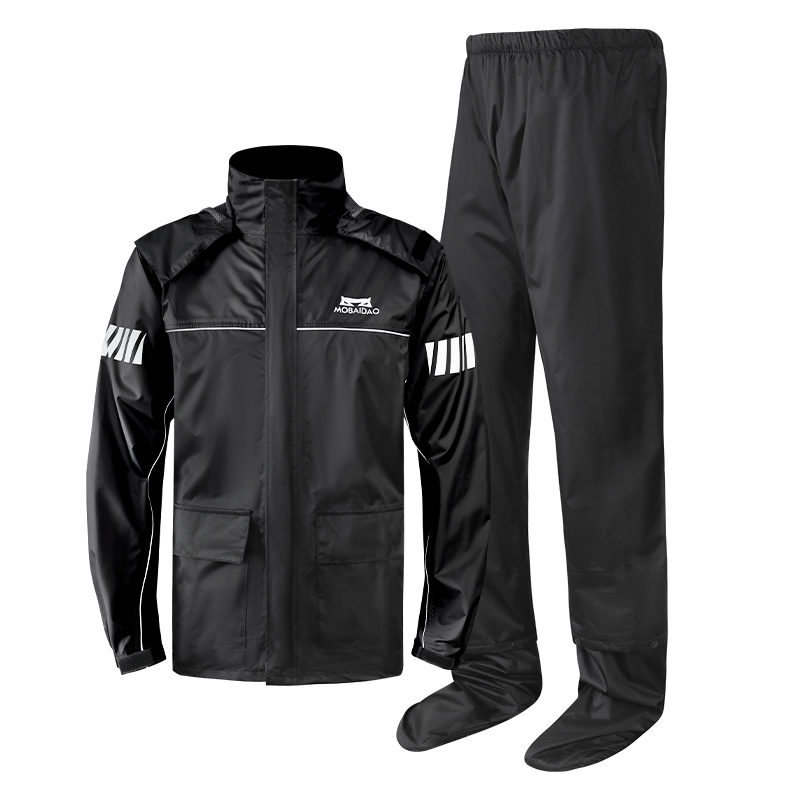 بدلة مطر للدراجات النارية من M - مراجعة Motorcycle Gear Rain وسعره