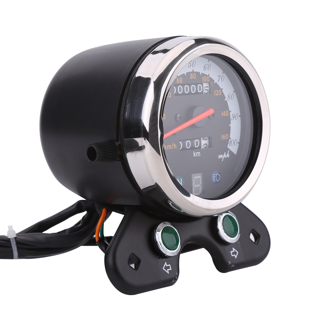دراجة نارية عالمية عداد المساف - مراجعة Motorcycle Gear Display وسعره