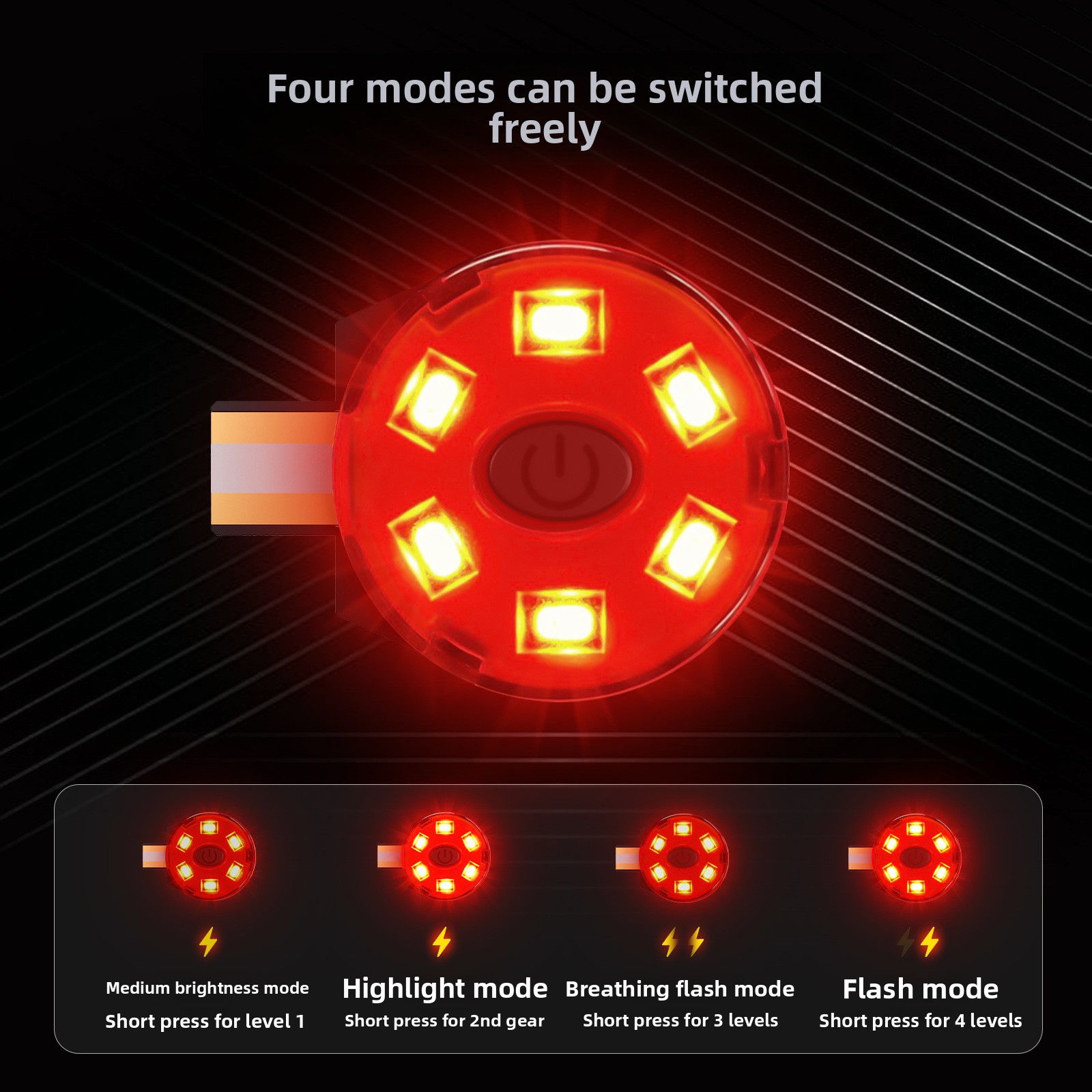 ضوء خلفي LED قابل لإعادة الشحن - مراجعة Motorcycle Gear For Men وسعره