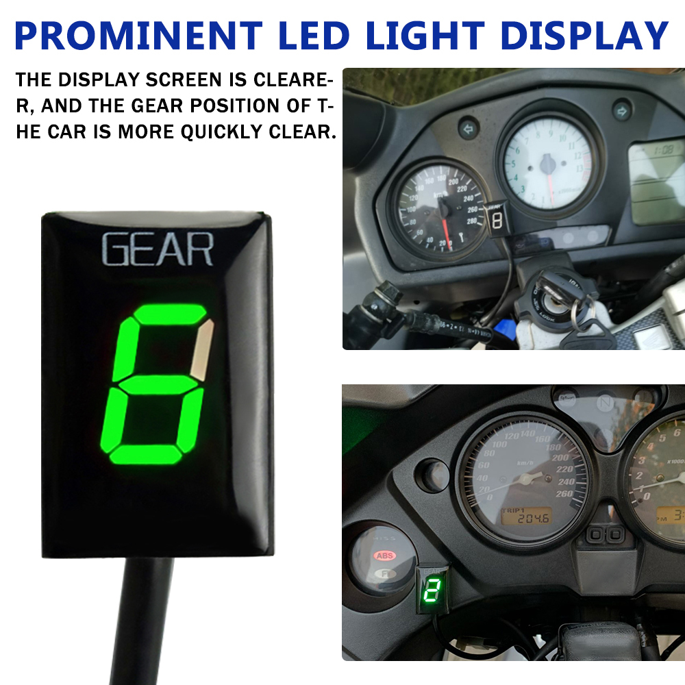 مؤشر تروس للدراجة النارية Hond - مراجعة Motorcycle Gear Display وسعره