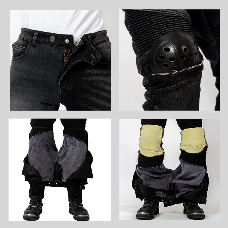 الشتاء دراجة نارية السراويل ال - مراجعة Motorcycle Gear For Winter وسعره