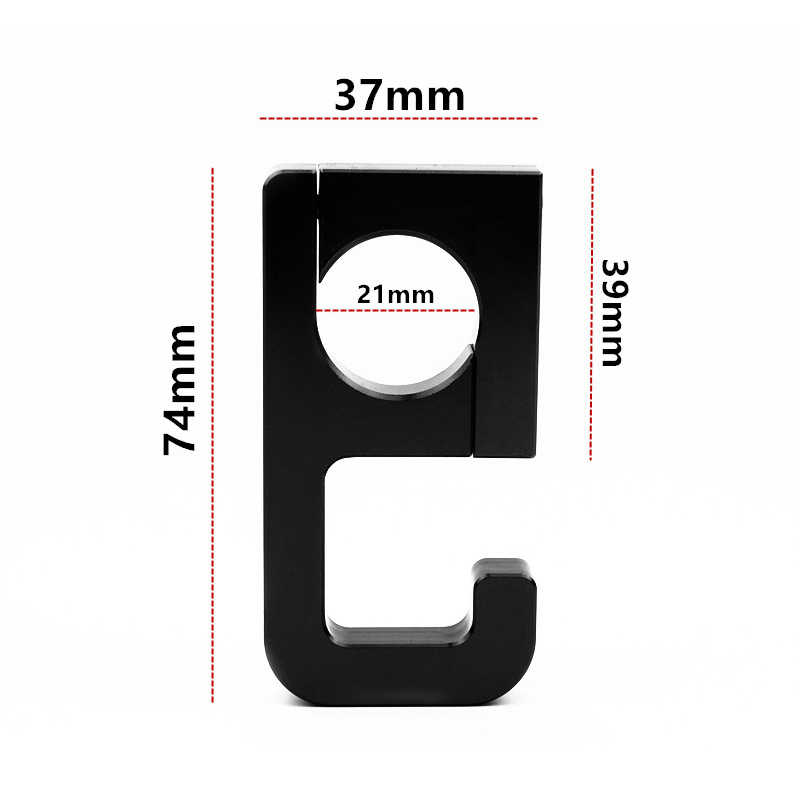 حامل أمتعة عالمي من سبائك الأل - مراجعة Motorcycle Gear Wall Mount وسعره