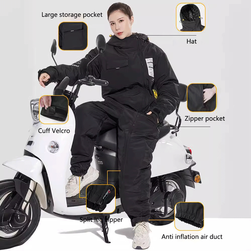 ملابس ركوب الدراجات النارية لل - مراجعة Motorcycle Gear For Winter وسعره