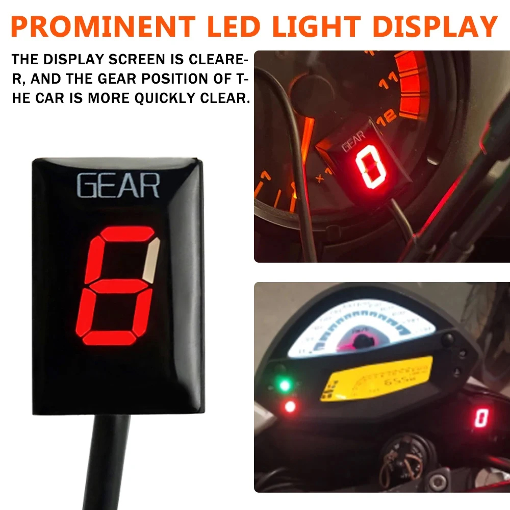 لياماها YZF-R1 YZFR1 YZF-R6 YZ - مراجعة Motorcycle Gear Display وسعره